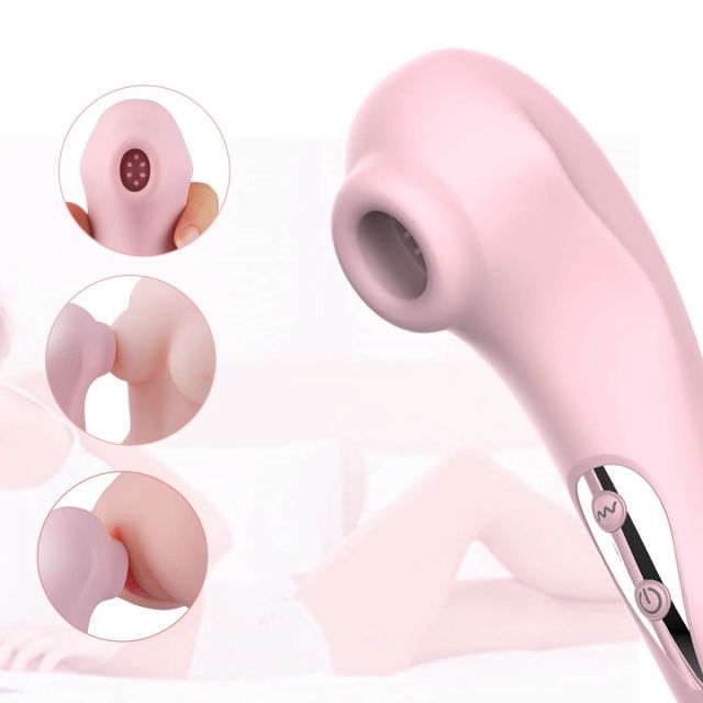 Rechargeable Waterproof  Tongue Suction Patterns Vibrators 